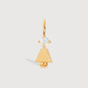Gold Vermeil Daughter or Girl with Moonstone Gemstone - June Birthstone