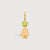Gold Vermeil Daughter or Girl with Peridot Gemstone - August Birthstone