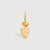 14k Solid Gold Boy Necklace or Charm with Citrine Gemstone - November Birthstone | Precious People