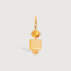 Gold Vermeil Son or Boy with Citrine Gemstone - November Birthstone