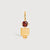 Gold Vermeil Son or Boy with Garnet Gemstone - January Birthstone