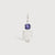 Sterling Silver Boy Necklace or Charm with Tanzanite Gemstone - December Birthstone | Precious People