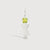 14k White Gold Woman Necklace or Charm with Peridot Gemstone - August Birthstone | Precious People